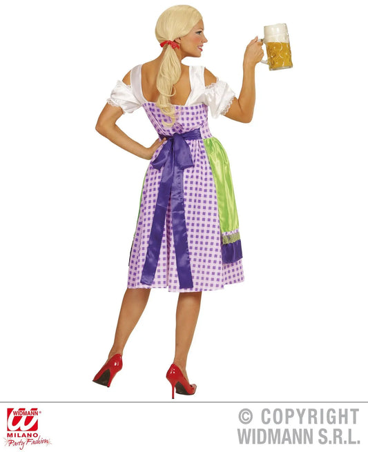Costume DIRNDL viola-verde - tuttocostumi.it