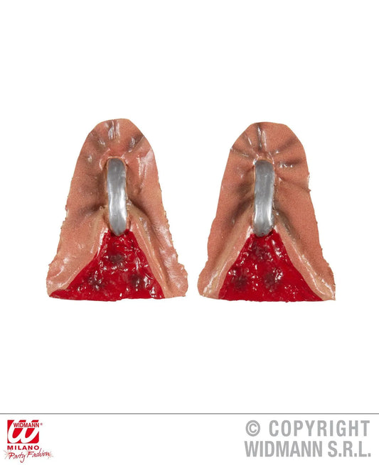 Set da 2 OCCHI PINZATI in qualità professionale con colla - tuttocostumi.it