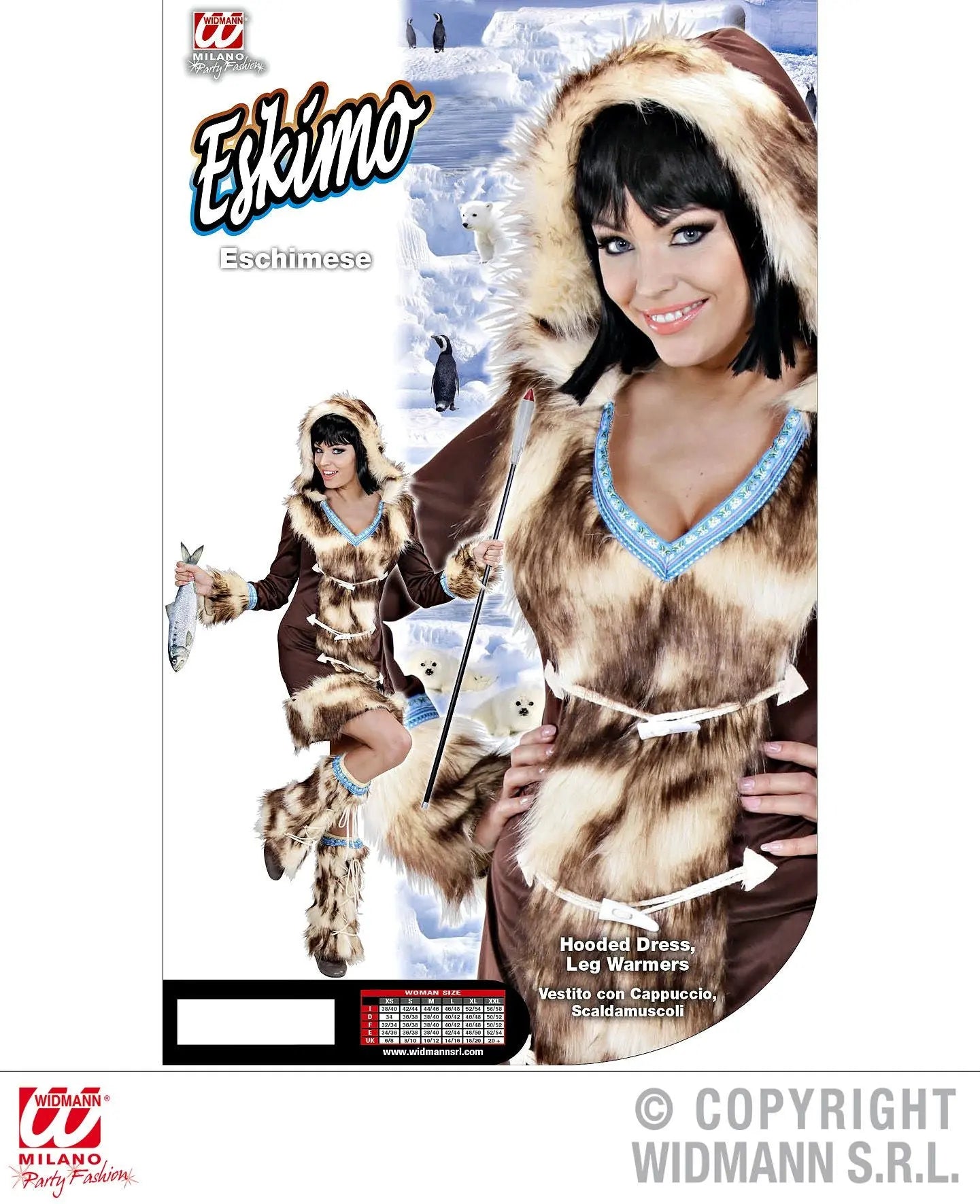 Costume ESCHIMESE - tuttocostumi.it