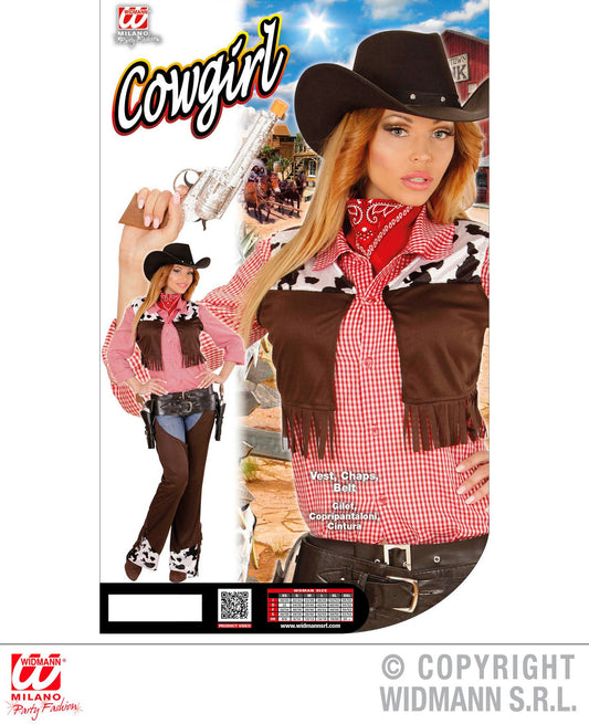 Costume DINAMICA COWGIRL di Widmann - tuttocostumi.it