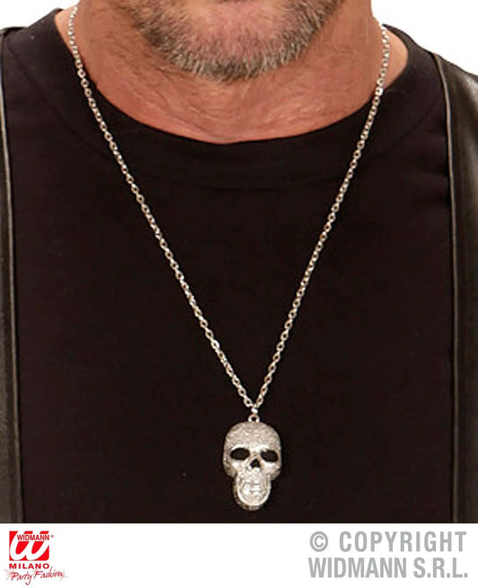 Collana TESCHIO ARGENTO - tuttocostumi.it