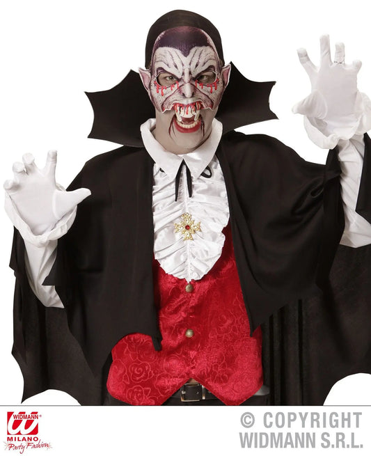 Maschera VAMPIRO mezzo volto - tuttocostumi.it