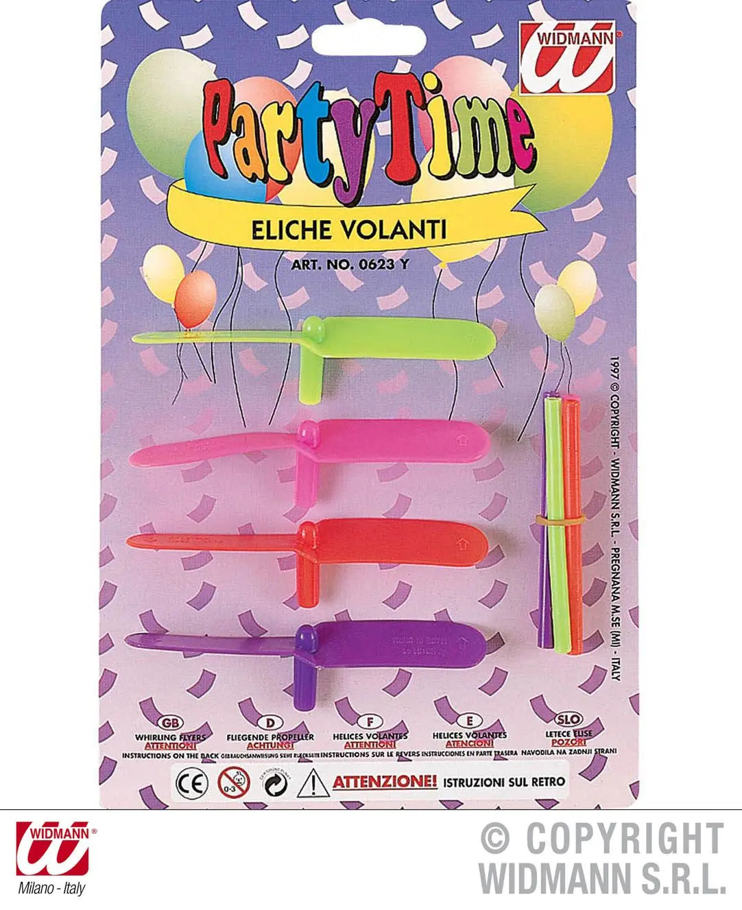 ELICHE VOLANTI set da 4 - tuttocostumi.it