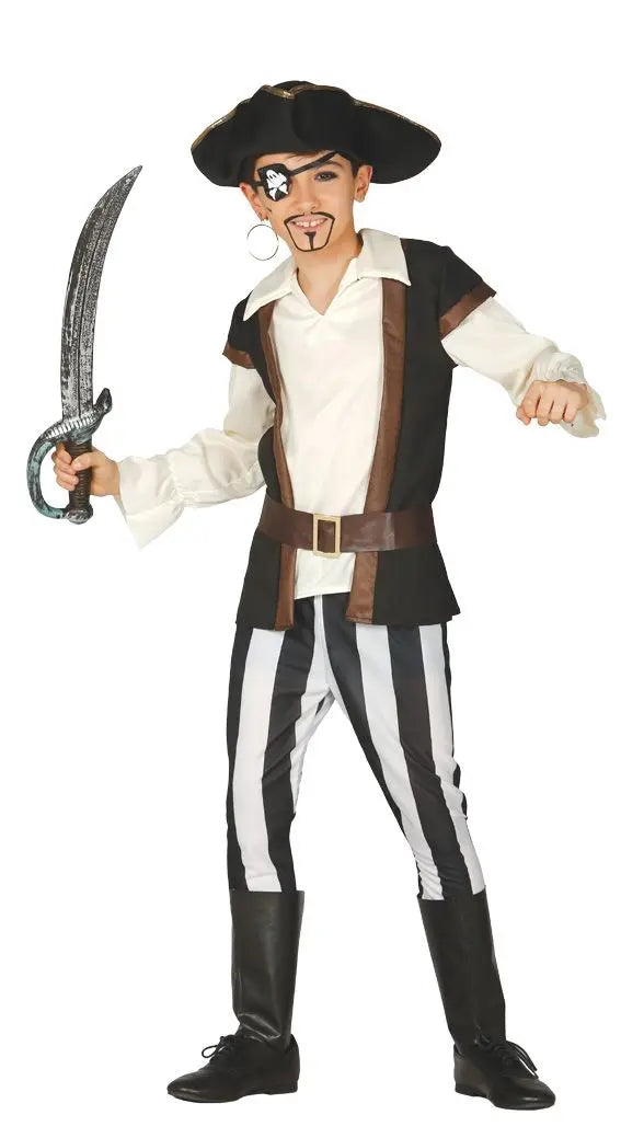 Costume PIRATA CORAGGIOSO bambino - tuttocostumi.it