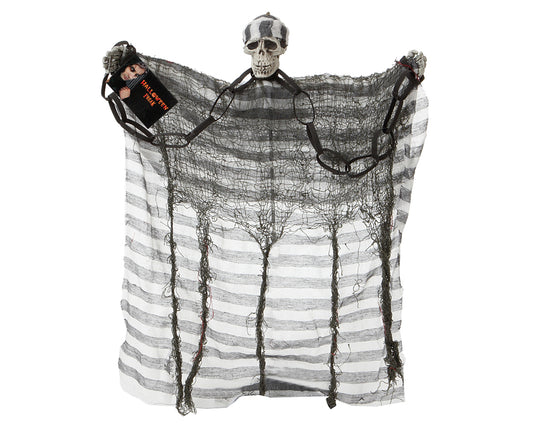 Scheletro CARCERATO da appendere 50 X 39 cm di Atosa - tuttocostumi.it
