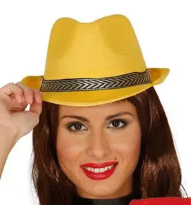 Cappello FEDORA colorato - tuttocostumi.it