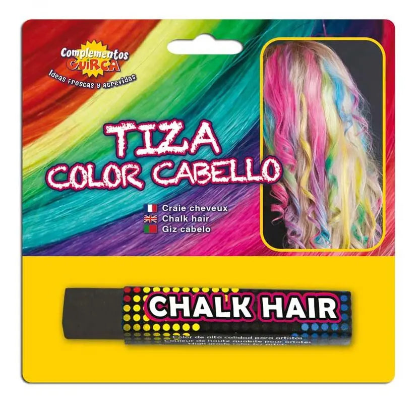 Gessetto per capelli NERO - tuttocostumi.it