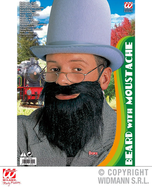 Barba con baffi - tuttocostumi.it