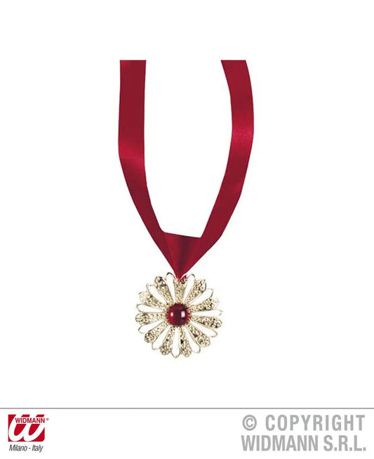 Collana con medaglione e gemma - tuttocostumi.it