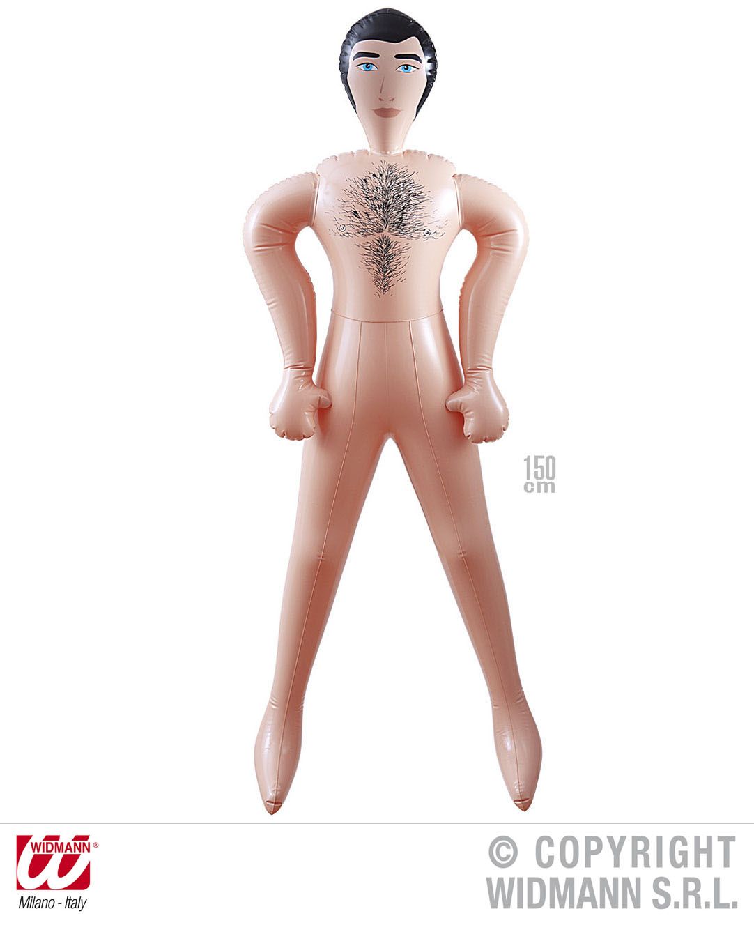 Bambola gonfiabile uomo di Widmann - tuttocostumi.it