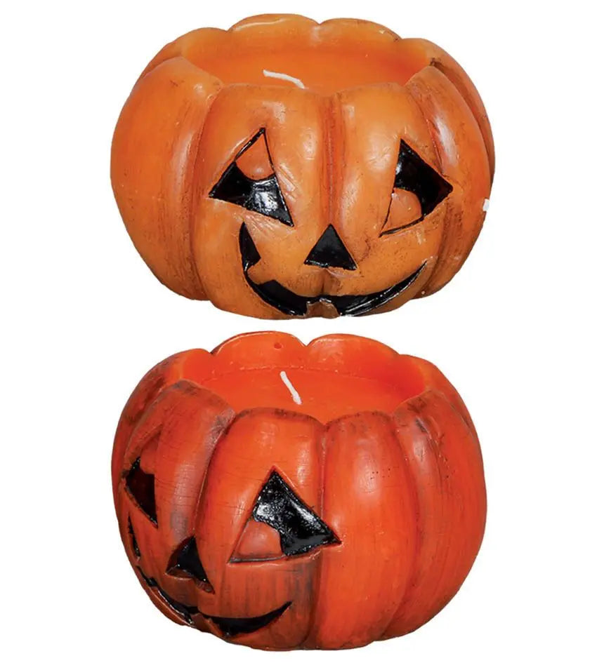 Candela zucca 11 x 7 cm - tuttocostumi.it
