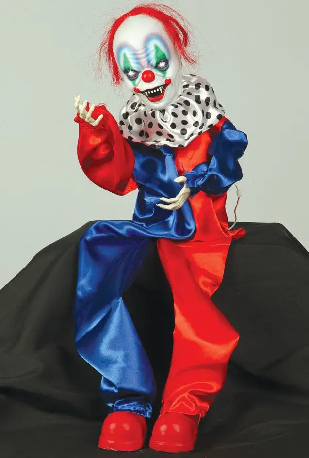 Clown dell'orrore con movimento e suono - tuttocostumi.it