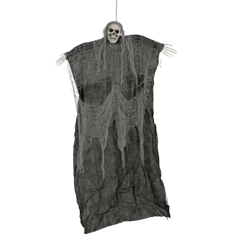 SCHELETRO SPAVENTOSO da appendere 110 cm di Guirca - tuttocostumi.it