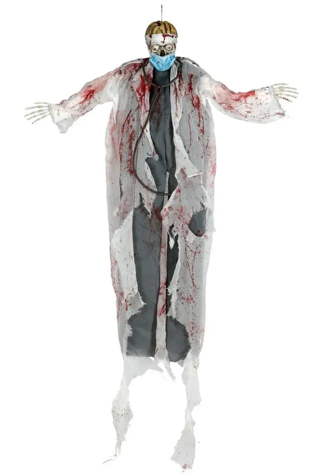 Dott. scheletro con luci 180 cm da appendere - tuttocostumi.it