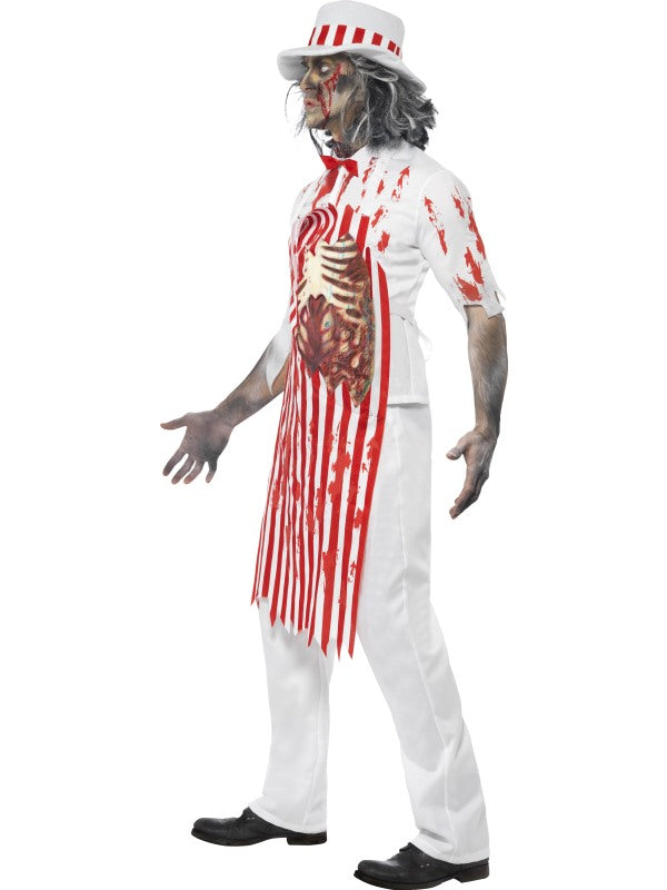 Costume MACELLAIO ZOMBIE RETRO' di Smiffys - tuttocostumi.it