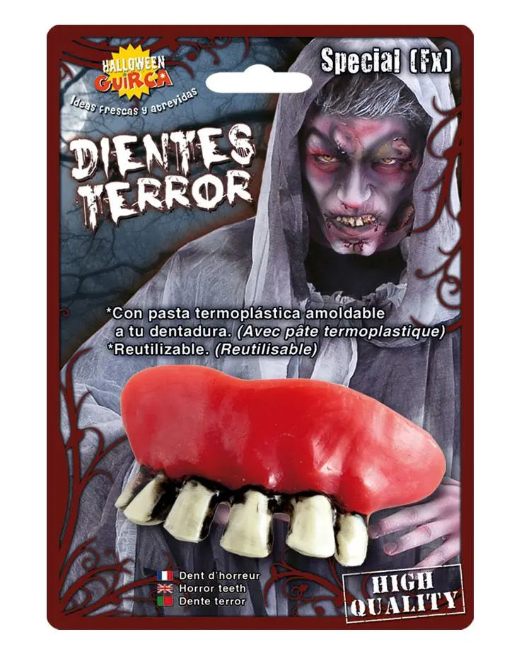 Denti TERMOPLASTICI mostruosi - tuttocostumi.it