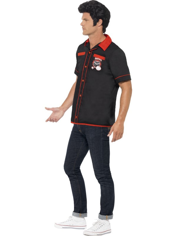 Camicia Rockabillly Bowling di Smiffys - tuttocostumi.it