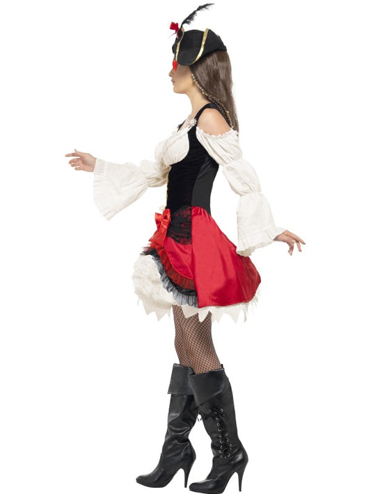 Costume da PIRATA GLAMOUR di Smiffys - tuttocostumi.it
