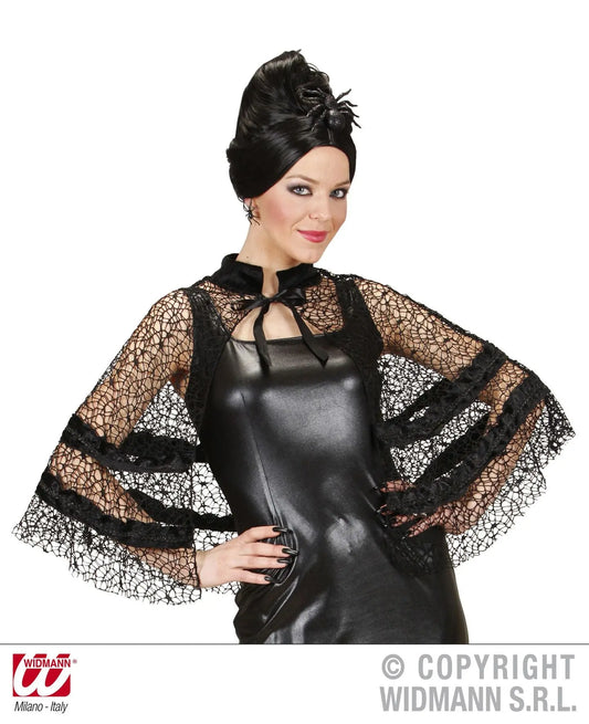 Mantellina vedova nera - tuttocostumi.it