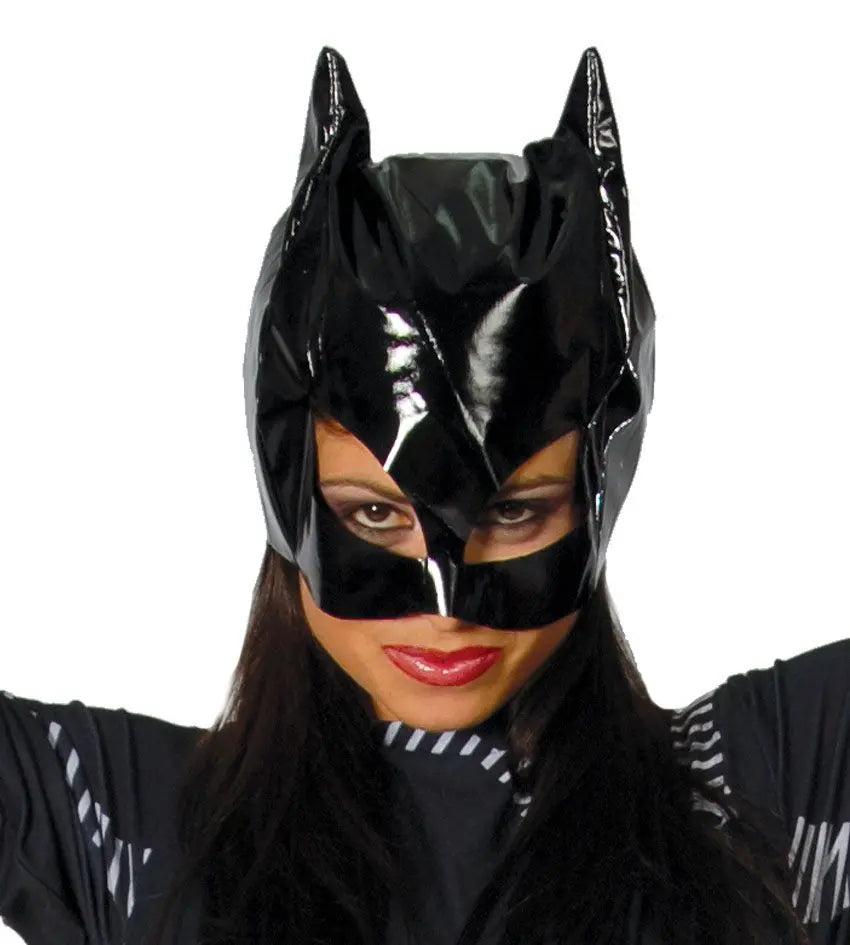 Maschera CATWOMAN in vinile - tuttocostumi.it