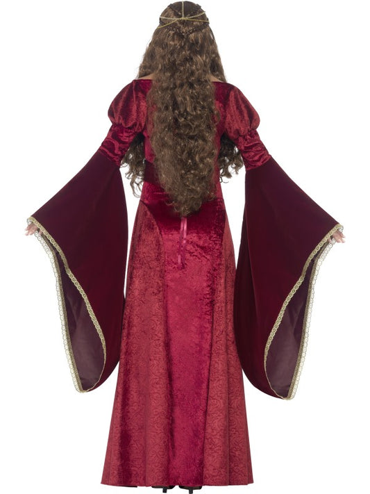 Costume incantevole REGINA MEDIEVALE di Smiffys - tuttocostumi.it