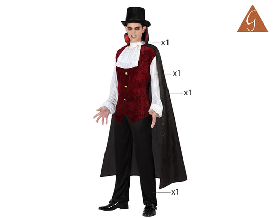 Costume VAMPIRO CRUDELE di Atosa - tuttocostumi.it