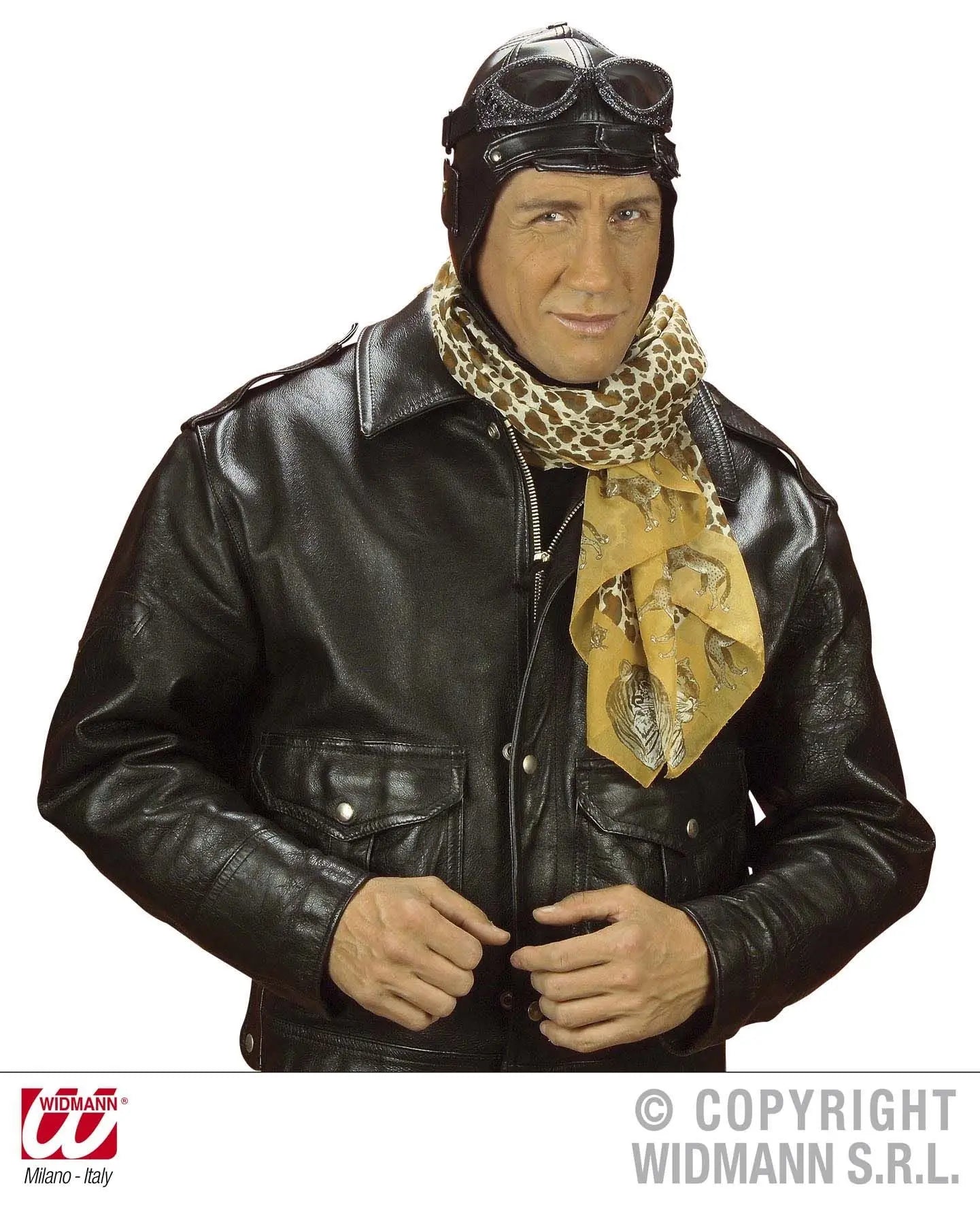 Cappello AVIATORE similpelle - tuttocostumi.it