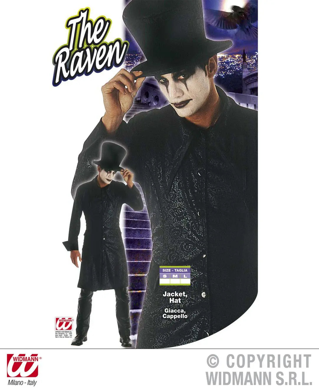 Costume THE RAVEN - tuttocostumi.it