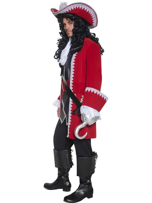 Costume CAPITANO PIRATA lusso di Smiffys - tuttocostumi.it