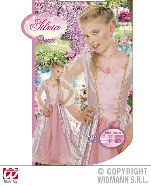 Costume principessina SILVIA - tuttocostumi.it