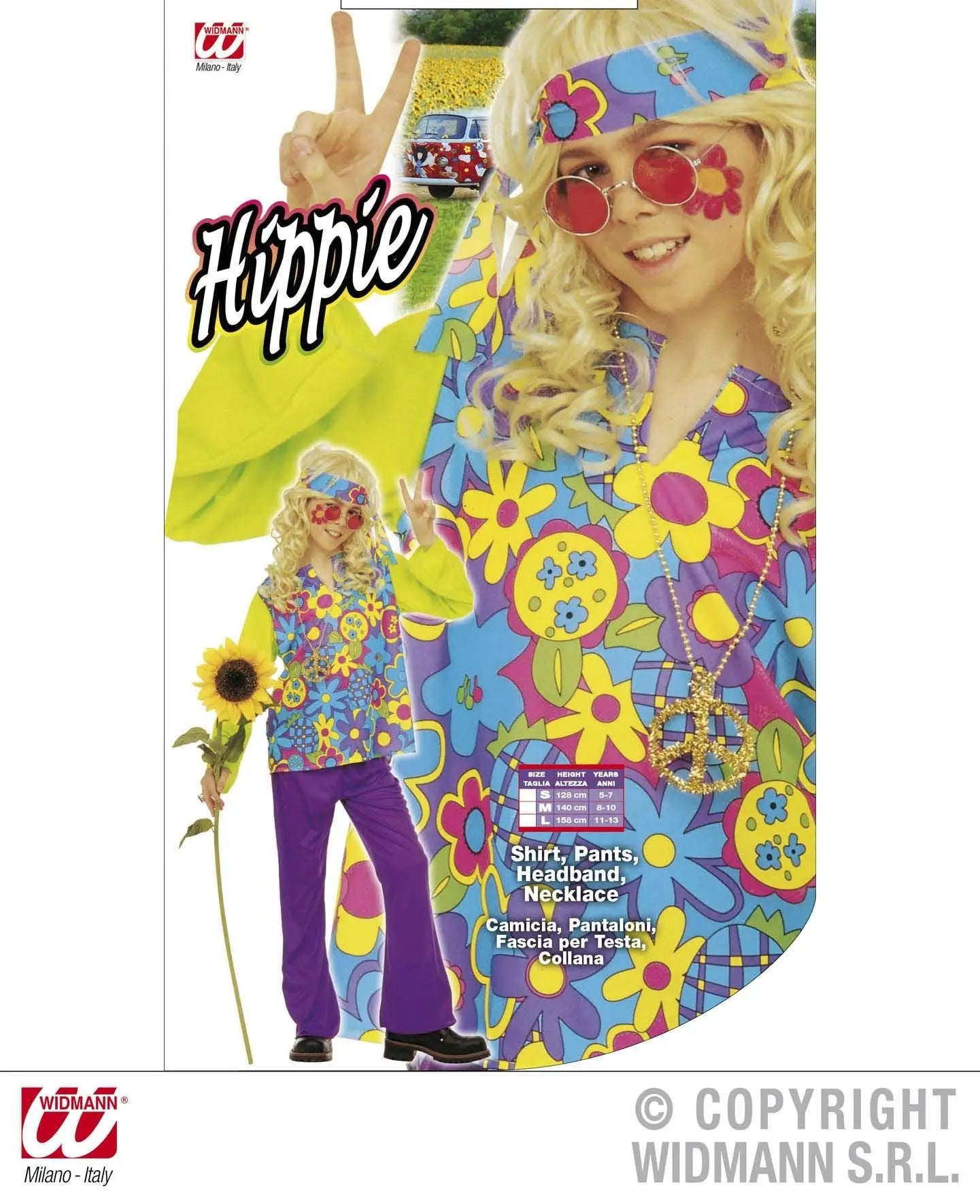 Costume HIPPIE BOY - tuttocostumi.it