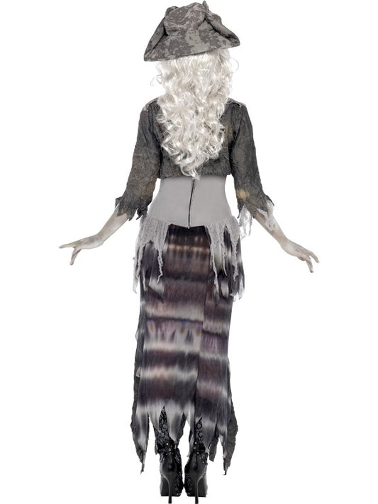 Costume PIRATESSA FANTASMA SHIP GHOULINA di Smiffys - tuttocostumi.it