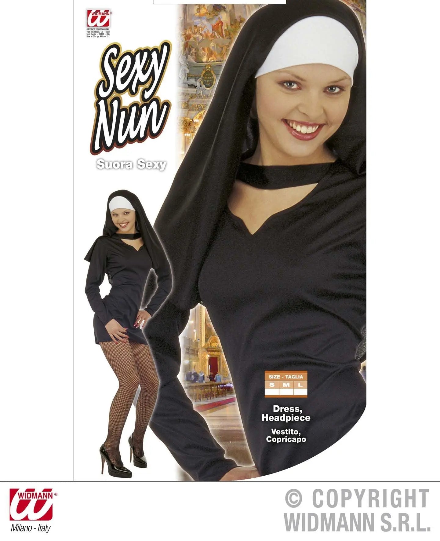 Costume SUORA SEXY - tuttocostumi.it