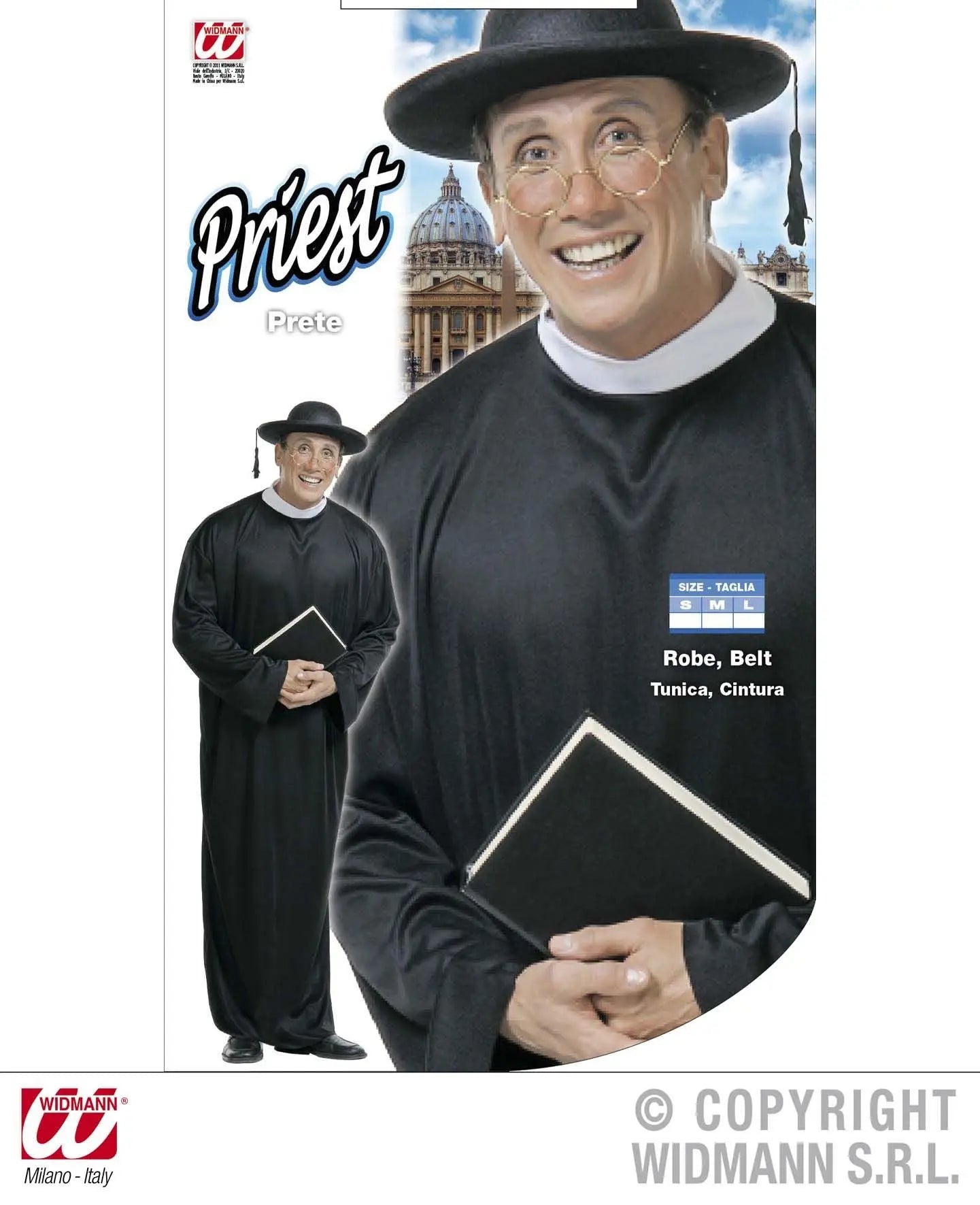 Costume da prete - tuttocostumi.it