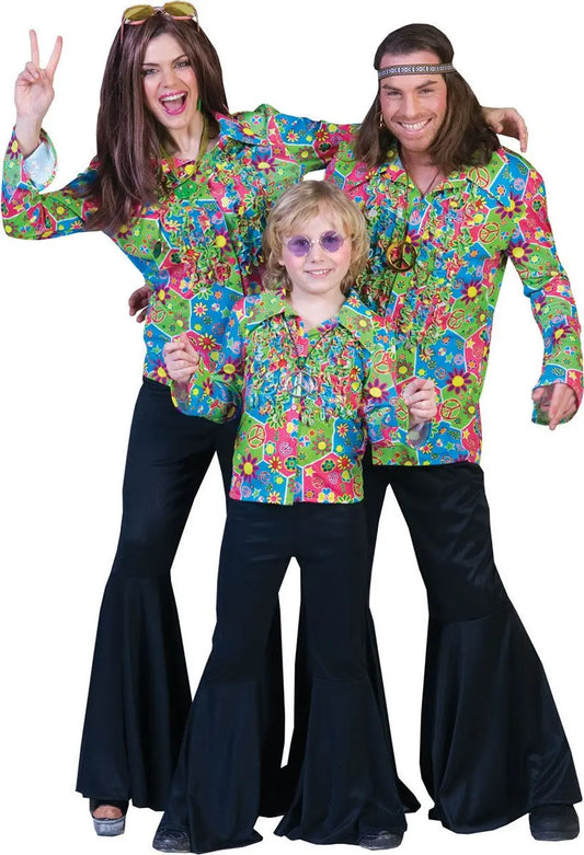 Camicia HIPPIE uomo - tuttocostumi.it