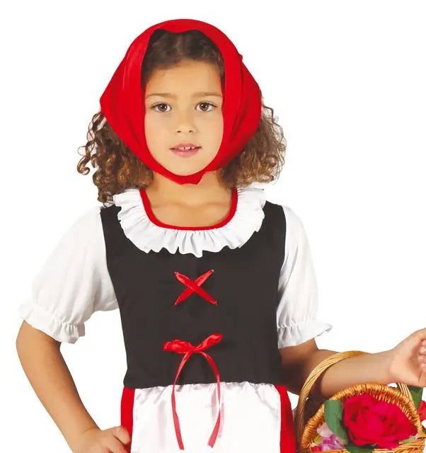 Costume PASTORELLA rossa bambina - tuttocostumi.it