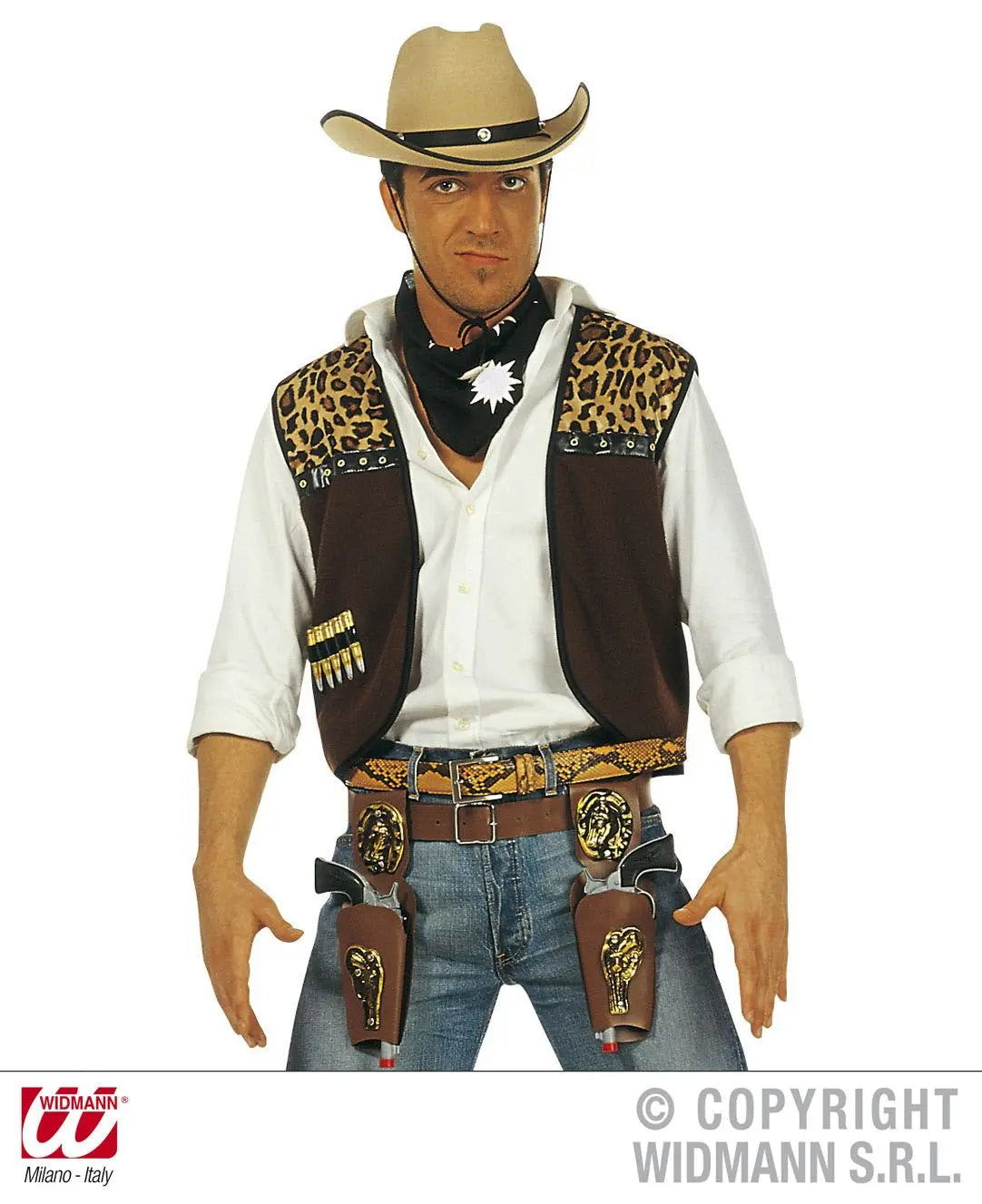 Gilet COWBOY con bandana - tuttocostumi.it