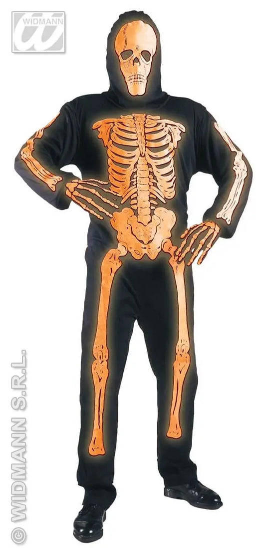 Costume scheletro neon 3D di Widmann - tuttocostumi.it