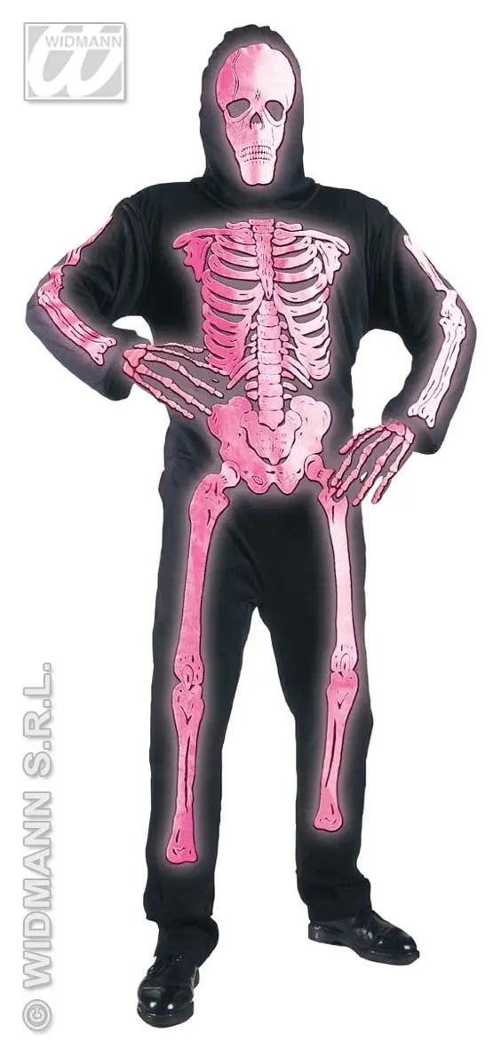 Costume scheletro neon 3D di Widmann - tuttocostumi.it