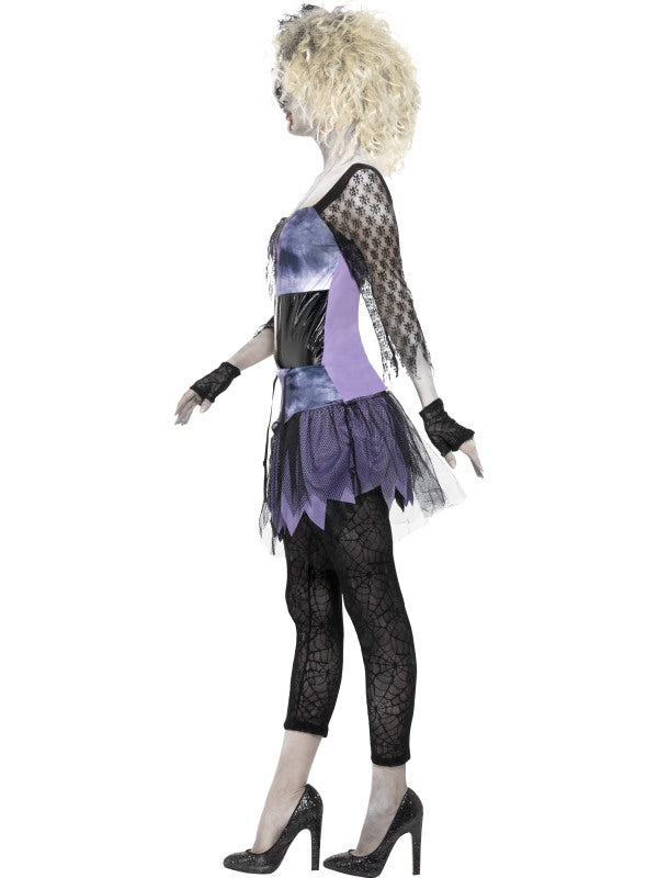 Costume RAGAZZA ZOMBIE ANNI 80 di Smiffys - tuttocostumi.it