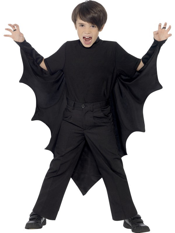 Mantello ALI PIPISTRELLO con collare di Smiffys - tuttocostumi.it