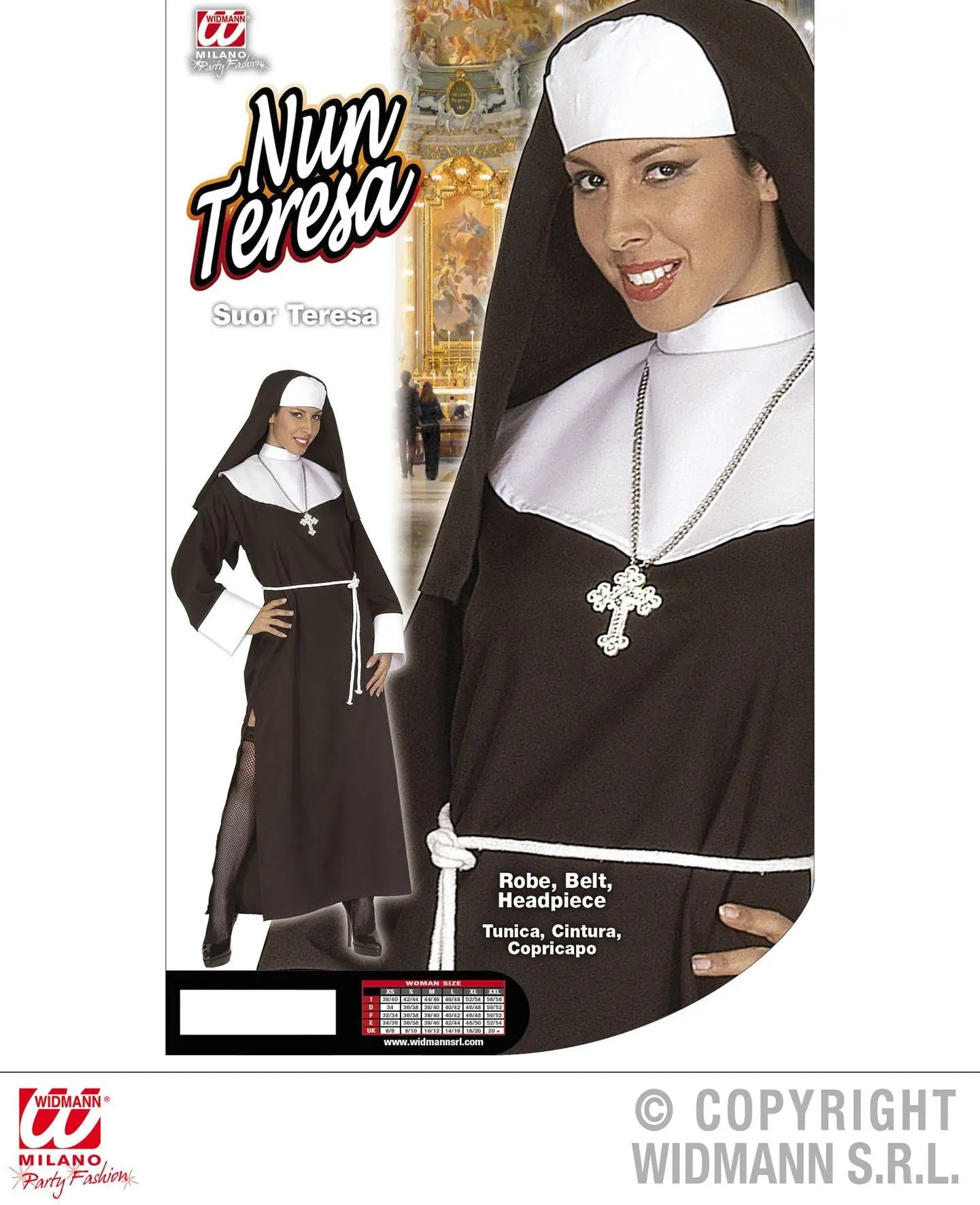 Costume SUOR TERESA - tuttocostumi.it