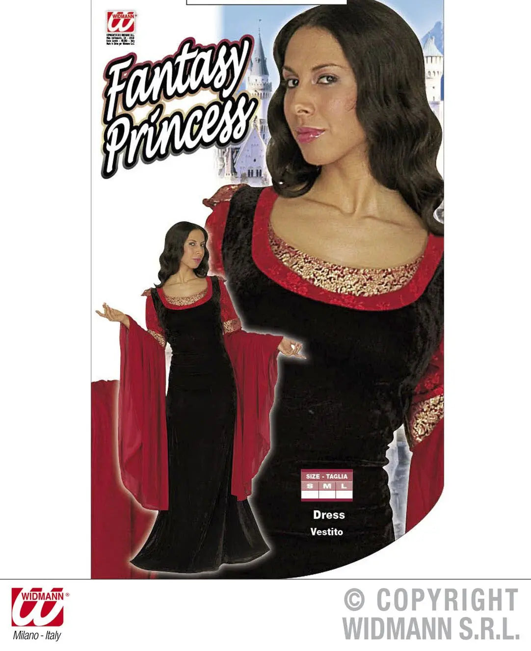 Costume FANTASY PRINCESS - tuttocostumi.it