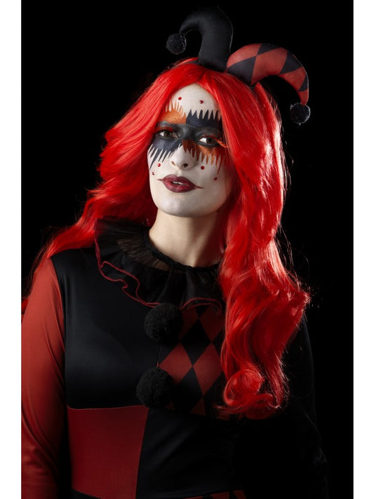 Kit MAKE UP HARLEQUIN con adesivi di Smiffys - tuttocostumi.it