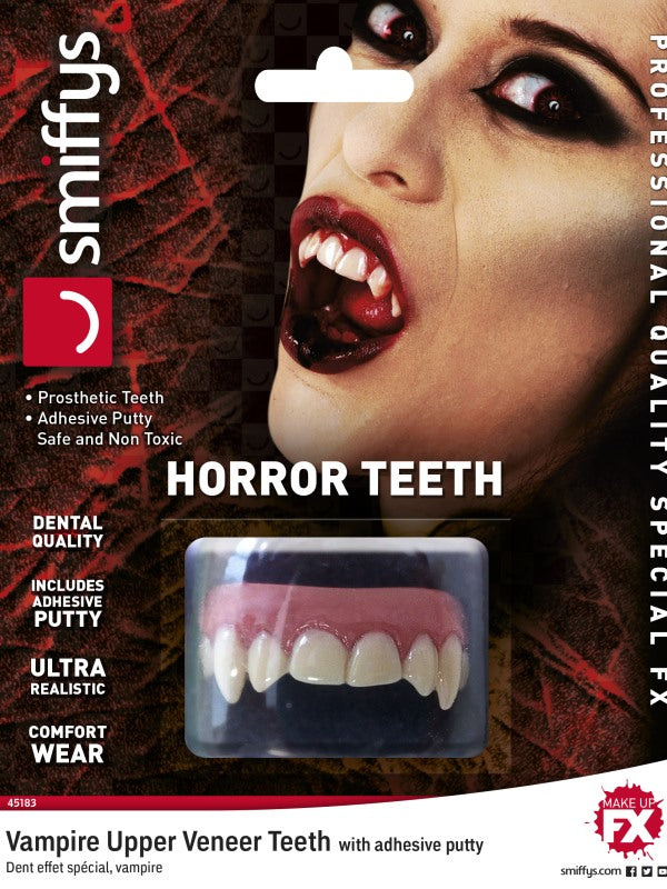 Dentiera VAMPIRO alta qualità di Smiffys - tuttocostumi.it