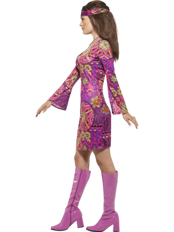 Costume WOODSTOCK HIPPIE CHICK donna di Smiffys - tuttocostumi.it
