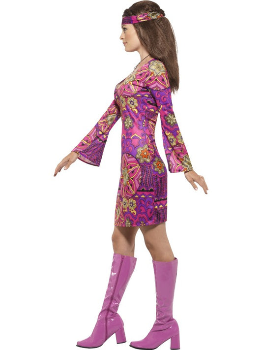 Costume WOODSTOCK HIPPIE CHICK donna di Smiffys - tuttocostumi.it
