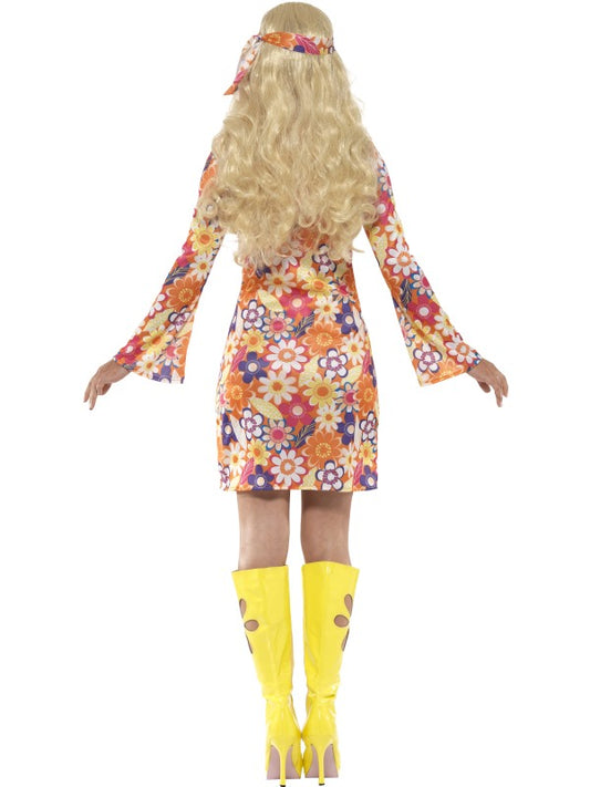 Costume MARGHERITA HIPPIE donna di Smiffys - tuttocostumi.it