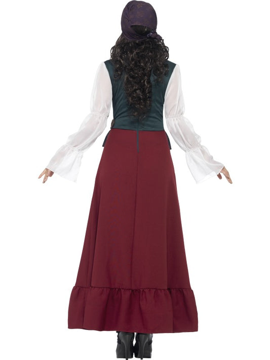 Costume LADY BUCANIERE deluxe di Smiffys - tuttocostumi.it