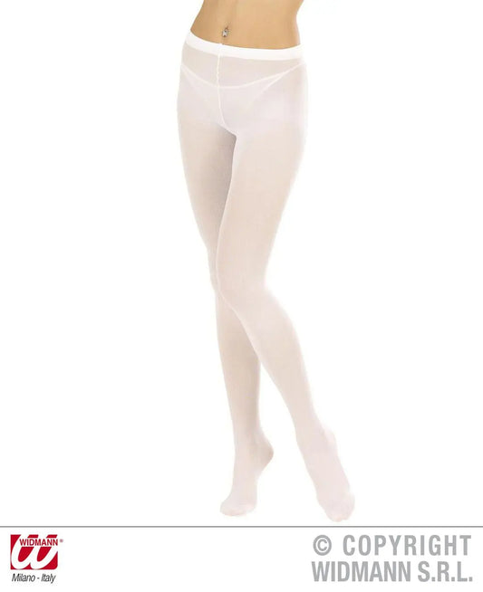 Collant bianchi 40 den. tg. XL - tuttocostumi.it